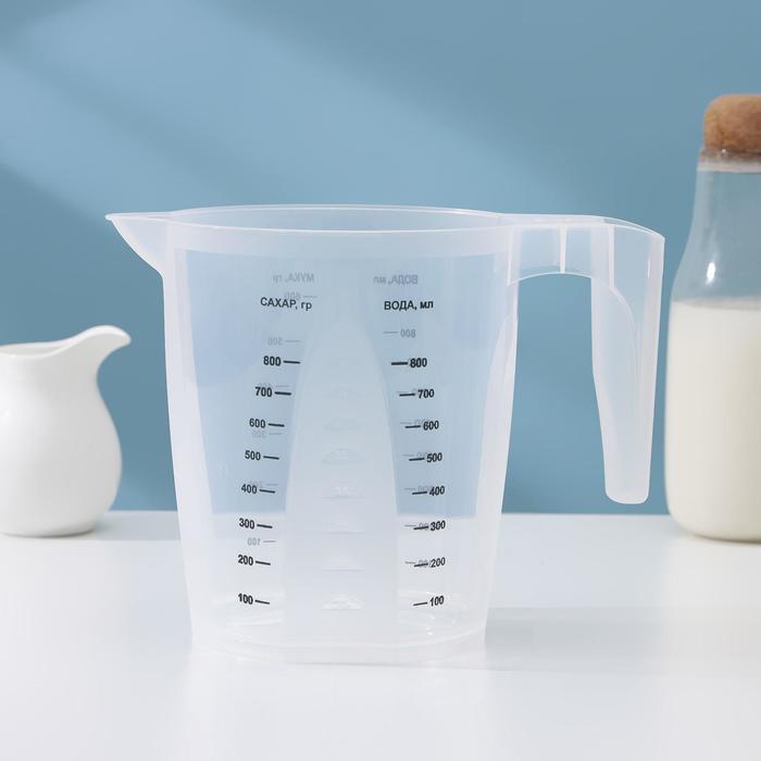 Кувшин мерный Stockholm, 1 л, 19×12×14 см, цвет прозрачный
Кувшин мерный Stockholm, 1 л, 19×12×14 см, цвет прозрачный