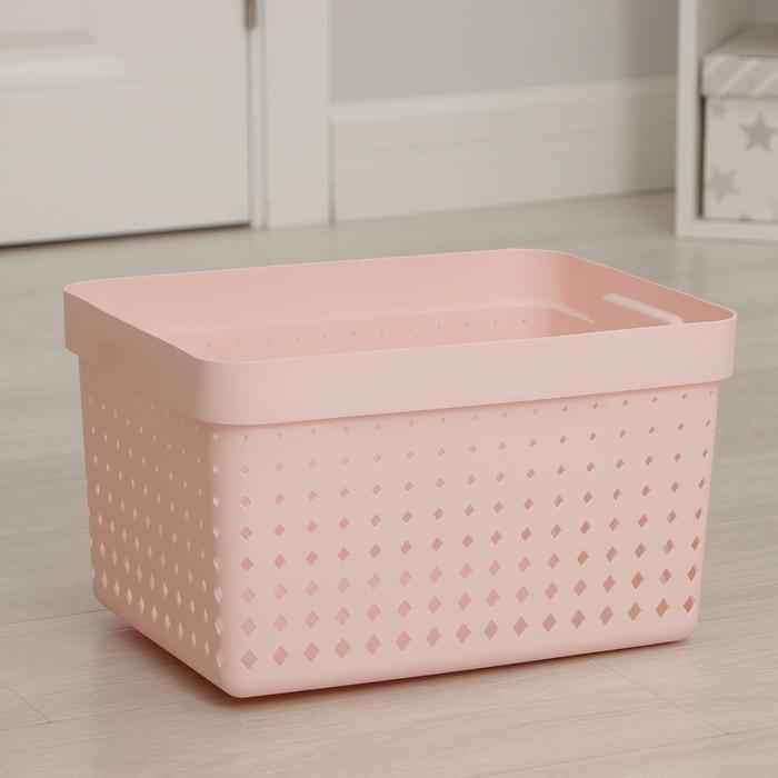 Корзинка Seoul, 16,5 л, 35,7×26,8×20,9 см, цвет пудровый
Корзинка Seoul, 16,5 л, 35,7×26,8×20,9 см, цвет пудровый