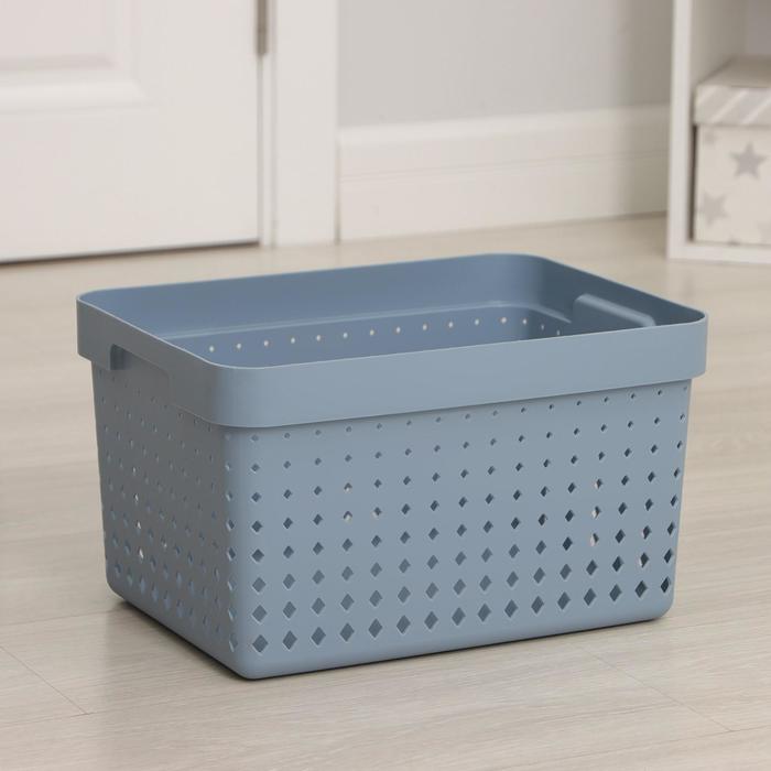 Корзинка Seoul, 16,5 л, 35,7×26,8×20,9 см, цвет туманно-голубой
Корзинка Seoul, 16,5 л, 35,7×26,8×20,9 см, цвет туманно-голубой