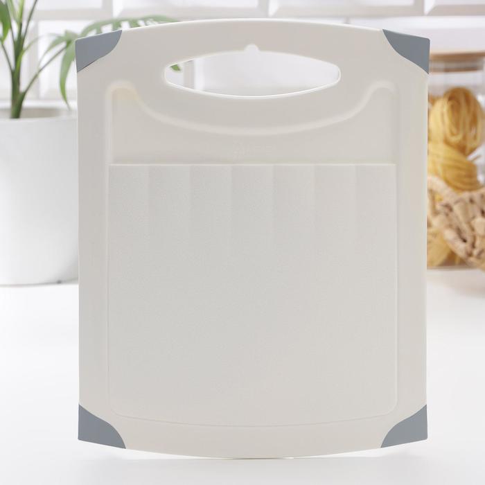 Доска разделочная, «Люкс №3», 36×28×0,6 см, цвет ваниль
Доска разделочная, «Люкс №3», 36×28×0,6 см, цвет ваниль