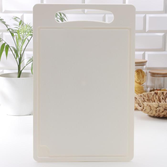 Доска разделочная №5 450х290х7мм, цвет ваниль
Доска разделочная №5 450х290х7мм, цвет ваниль