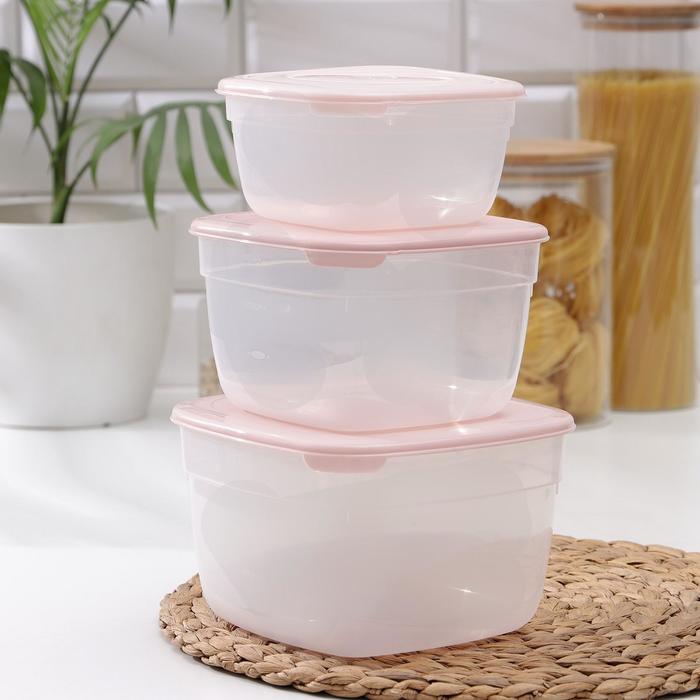 Набор ёмкостей для СВЧ Galaxy, 3 шт, 0,8 л, 1,8 л, 2,6 л, квадратные, цвет розовый
Набор ёмкостей для СВЧ Galaxy, 3 шт, 0,8 л, 1,8 л, 2,6 л, квадратные, цвет розовый