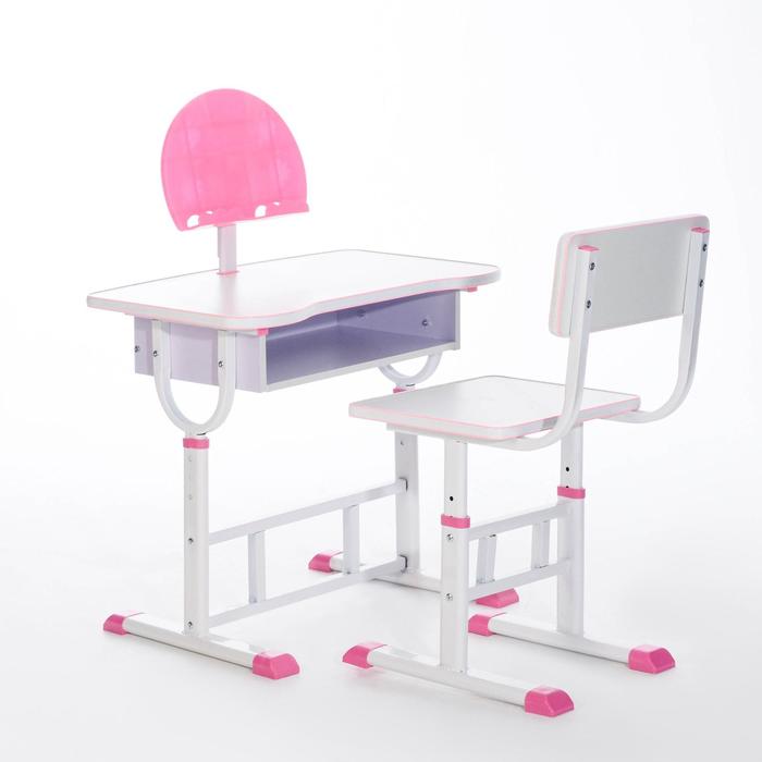 Растущая парта со стулом S03, розовая, ростовая группа №3-4
Растущая парта со стулом S03, розовая, ростовая группа №3-4