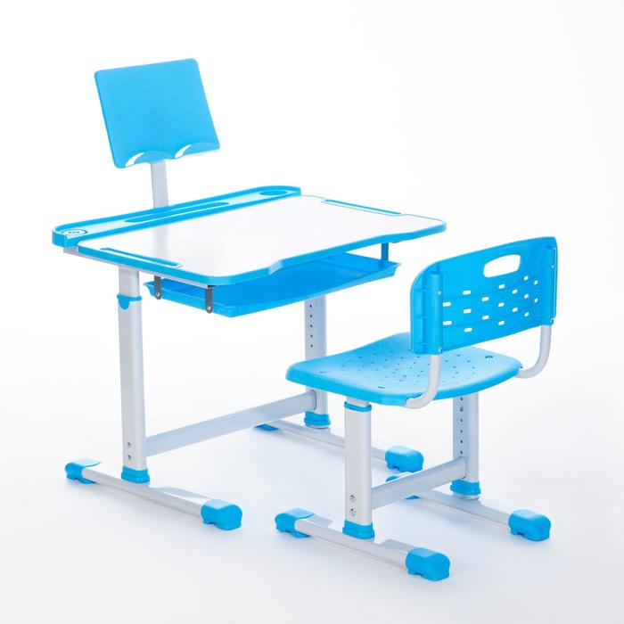 Растущая парта со стулом S05, голубая,ростовая группа №3-4 
Растущая парта со стулом S05, голубая,ростовая группа №3-4