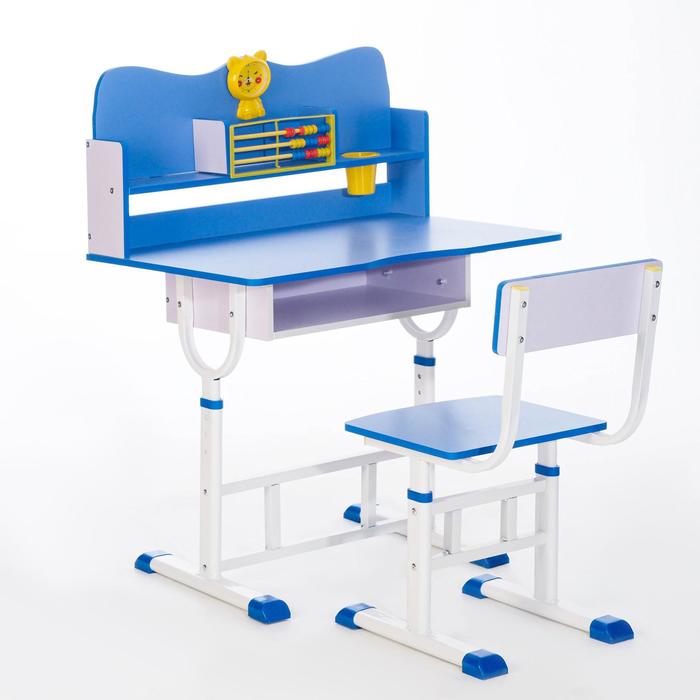 Растущая парта со стулом T22, голубая, ростовая группа №3-4
Растущая парта со стулом T22, голубая, ростовая группа №3-4
