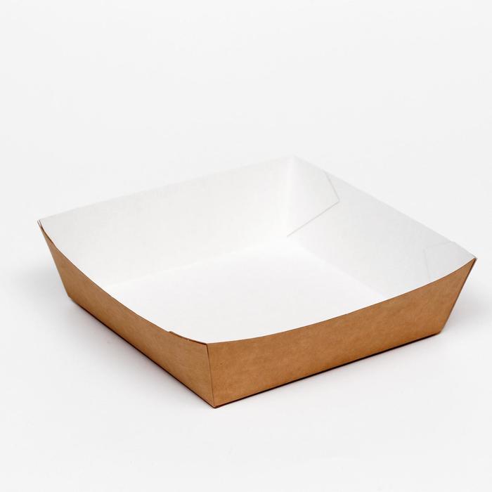 Упаковка для хот-догов, картофеля фри, крафт, 14 х 14 х 4 см
Упаковка для хот-догов, картофеля фри, крафт, 14 х 14 х 4 см