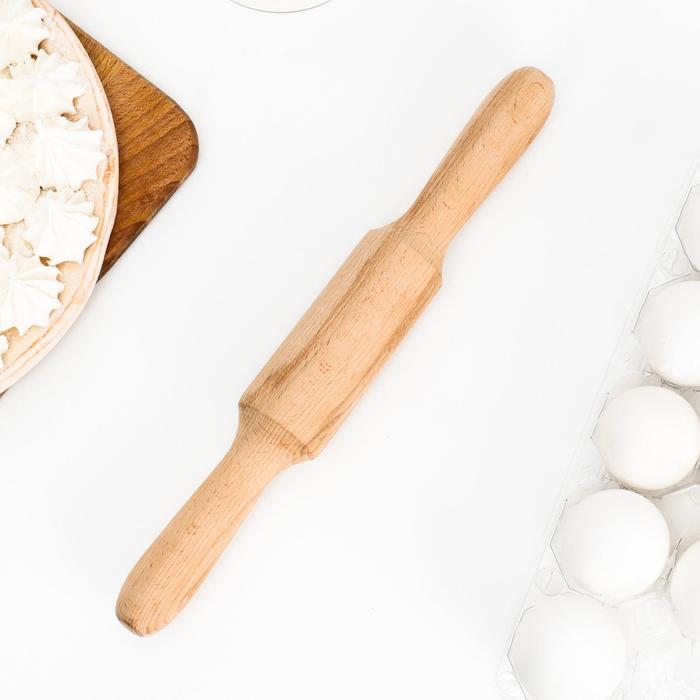 Скалка (бук), д= 4см, длина 30 см.
Скалка (бук), д= 4см, длина 30 см.