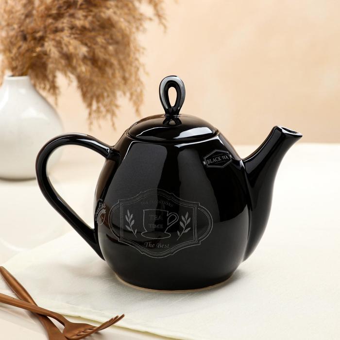 Чайник для заварки "Петелька", чёрный, чай серебро, 1.1 л, микс
Чайник для заварки "Петелька", чёрный, чай серебро, 1.1 л, микс