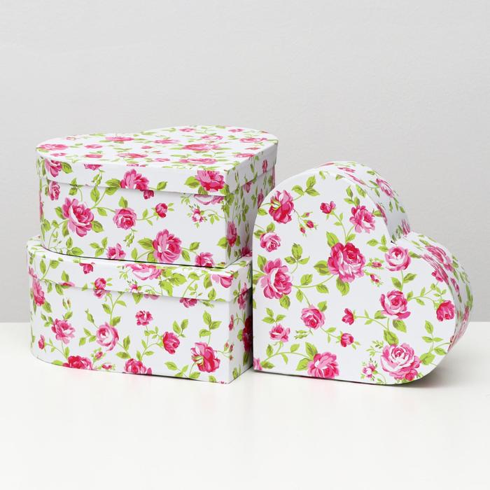 Набор коробок 3 в 1 "Сердца", 28.5 x 26 x 11 - 3.5 x 21 x 8.5 см
Набор коробок 3 в 1 "Сердца", 28.5 x 26 x 11 - 3.5 x 21 x 8.5 см