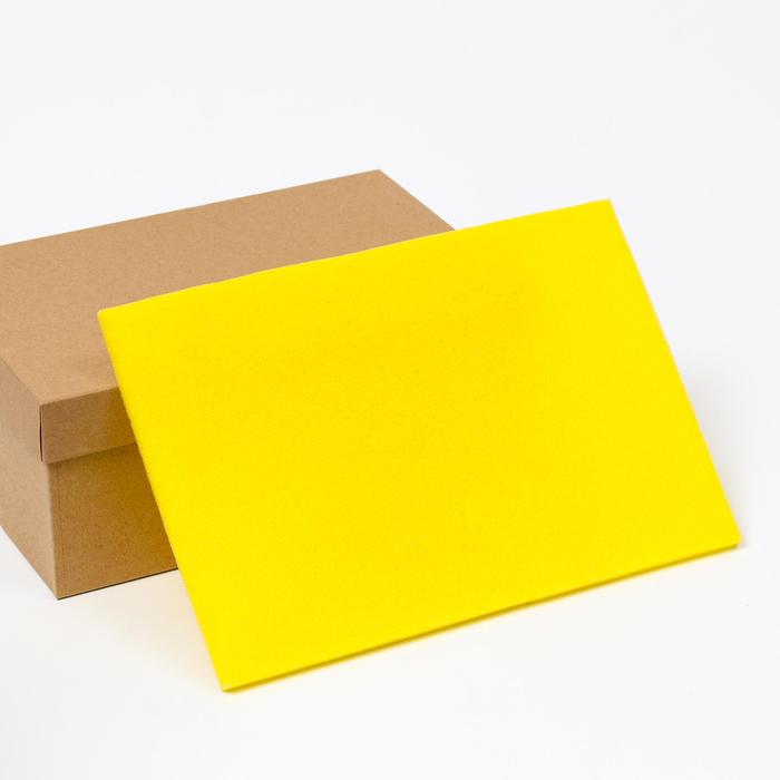 Ложемент из поролона 30 х 20 х 1 см, желтый
Ложемент из поролона 30 х 20 х 1 см, желтый