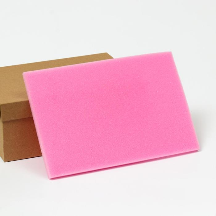 Ложемент из поролона 30 х 20 х 1 см, розовый МИКС
Ложемент из поролона 30 х 20 х 1 см, розовый МИКС