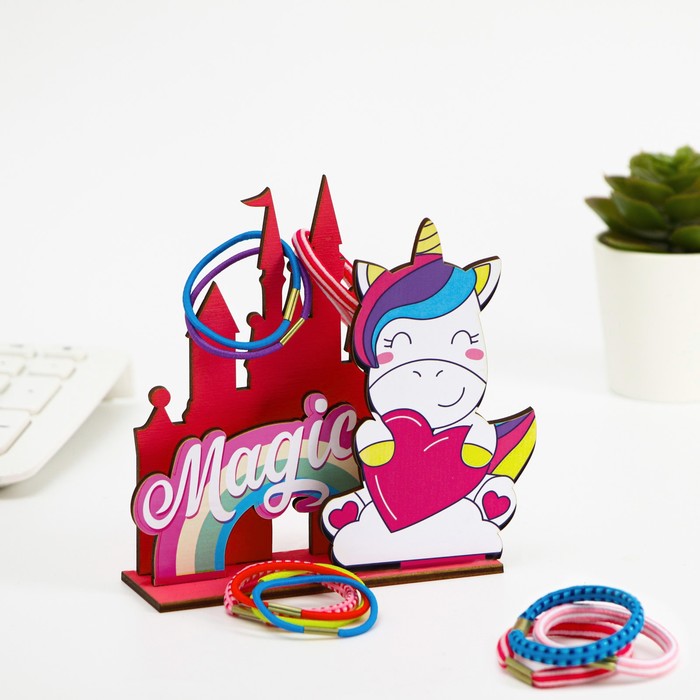 Органайзер для резинок "Единорог и замок"
Органайзер для резинок "Единорог и замок"