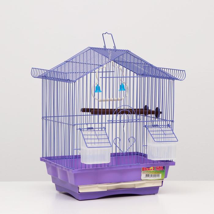 Клетка для птиц "Алиса", укомплектованная, с кормушками, 30 х 23 х 39 см, микс цветов
Клетка для птиц "Алиса", укомплектованная, с кормушками, 30 х 23 х 39 см, микс цветов