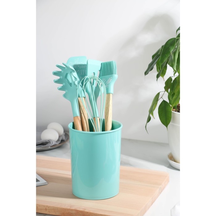 Набор кухонной утвари «Для любимых блюд», 12,5 × 12,5 × 33 см
Набор кухонной утвари «Для любимых блюд», 12,5 × 12,5 × 33 см