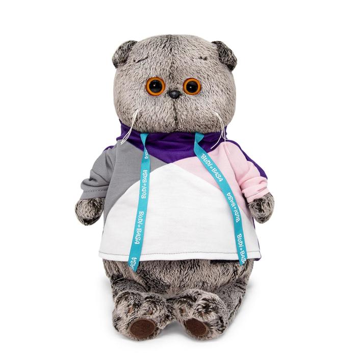 Мягкая игрушка «Басик в разноцветной толстовке», 25 см
Мягкая игрушка «Басик в разноцветной толстовке», 25 см