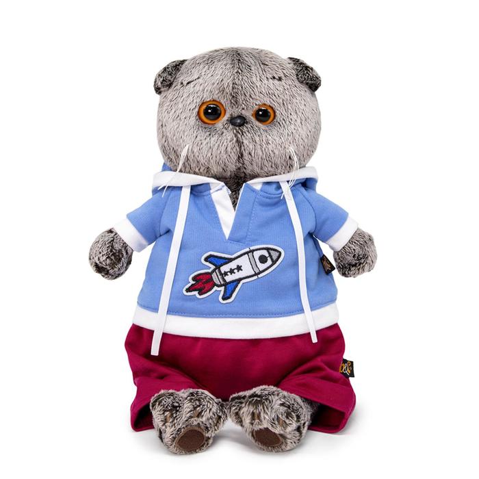 Мягкая игрушка «Басик в футболке с ракетой», 19 см
Мягкая игрушка «Басик в футболке с ракетой», 19 см