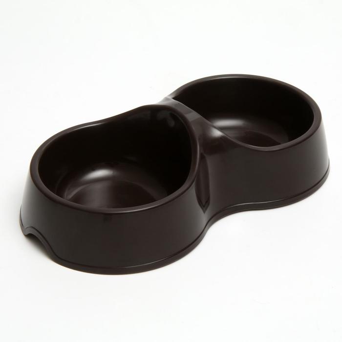 Миска двойная "Мур-мяу" 22,5 см х 13 см х 6 см, 0,2 л, коричневый
Миска двойная "Мур-мяу" 22,5 см х 13 см х 6 см, 0,2 л, коричневый