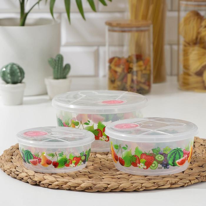 Набор ланч-боксов «Ассорти», 3 шт, d=16×13,5×12 см, рисунок МИКС
Набор ланч-боксов «Ассорти», 3 шт, d=16×13,5×12 см, рисунок МИКС