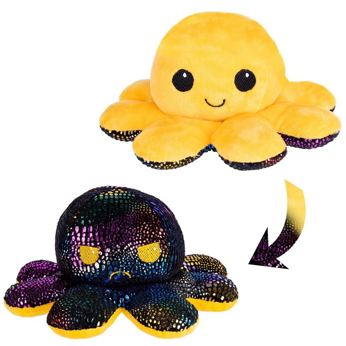 Мягкая игрушка «Осьминог», перевёртыш, 10 см
Мягкая игрушка «Осьминог», перевёртыш, 10 см