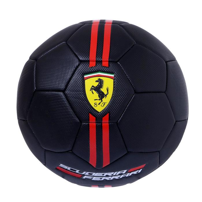 фото Мяч футбольный ferrari р.5, цвет чёрный