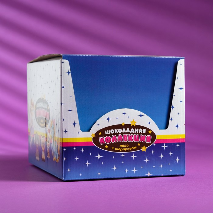 Яйцо шоколадное "Шоколадная коллекция" ассорти с игрушкой, 20 г
Яйцо шоколадное "Шоколадная коллекция" ассорти с игрушкой, 20 г