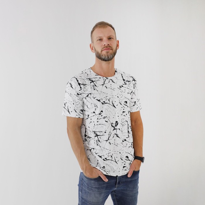 Футболка SL "Paint", 48, белый 
Футболка SL "Paint", 48, белый