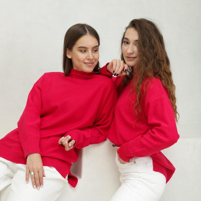 Свитер женский SL, 42-44, фуксия 
Свитер женский SL, 42-44, фуксия