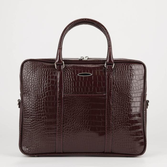 Сумка деловая, отдел на молнии, наружный карман, длинный ремень, цвет бордовый
Сумка деловая, отдел на молнии, наружный карман, длинный ремень, цвет бордовый