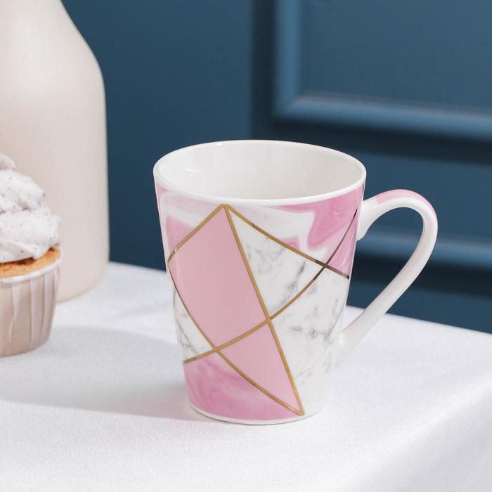 Кружка Magistro «Розовый мрамор», 310 мл
Кружка Magistro «Розовый мрамор», 310 мл