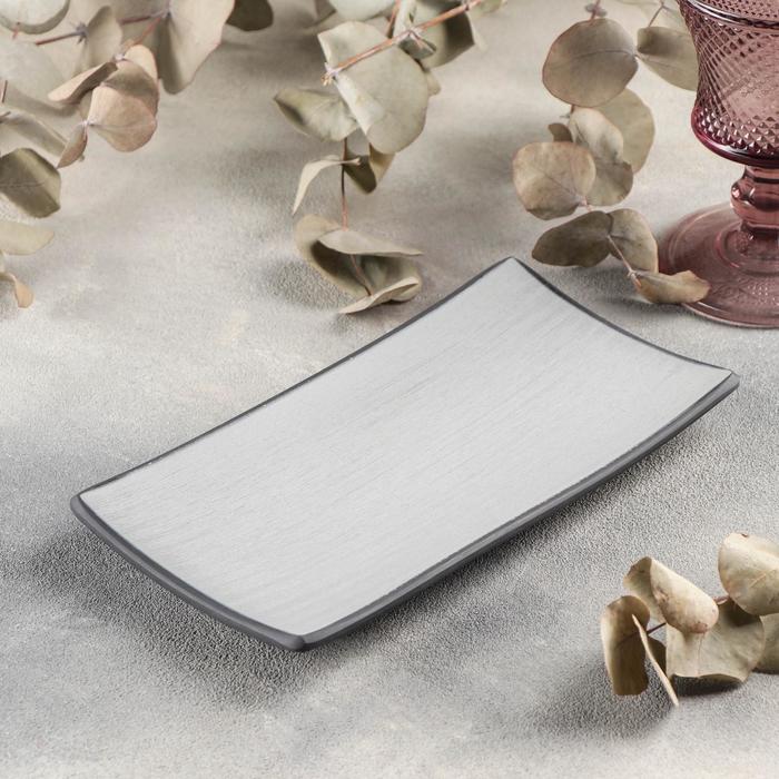 Блюдо для суши «Капучино», 21,5×11×2,5 см
Блюдо для суши «Капучино», 21,5×11×2,5 см