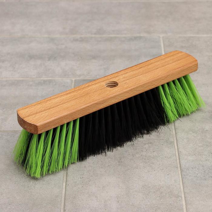 Щётка для подметания пола, 28×5×1,6 см, с еврорезьбой, 122 пучка, бук, синтетическое волокно
Щётка для подметания пола, 28×5×1,6 см, с еврорезьбой, 122 пучка, бук, синтетическое волокно