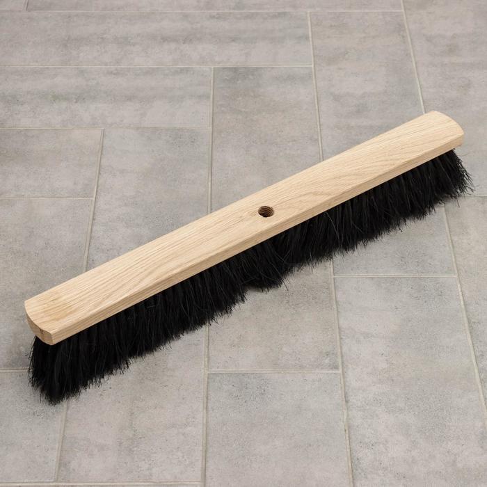 Щётка для улицы, 60×6×2, с еврорезьбой, 230 пучков, бук, кокосовое волокно чёрное
Щётка для улицы, 60×6×2, с еврорезьбой, 230 пучков, бук, кокосовое волокно чёрное
