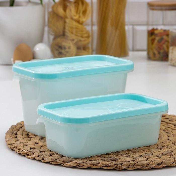 Набор контейнеров для заморозки, 2 шт: 1 л, 1,7 л
Набор контейнеров для заморозки, 2 шт: 1 л, 1,7 л