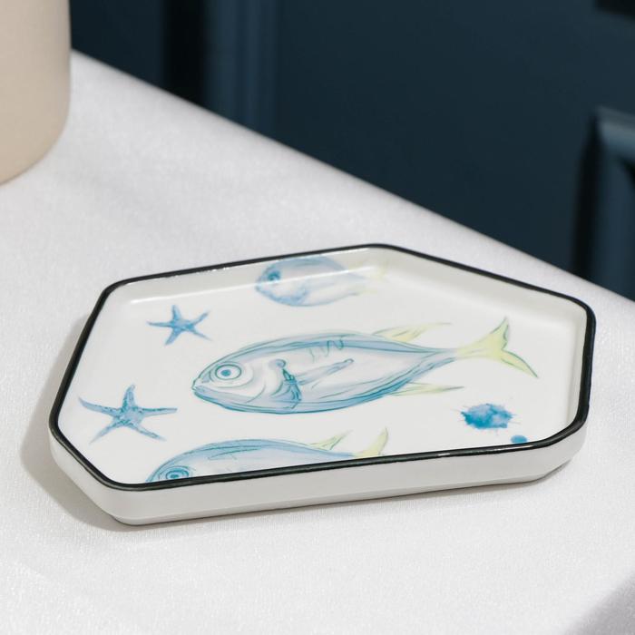 Блюдо сервировочное «Подводный мир», 16×10,3×1,5 см
Блюдо сервировочное «Подводный мир», 16×10,3×1,5 см