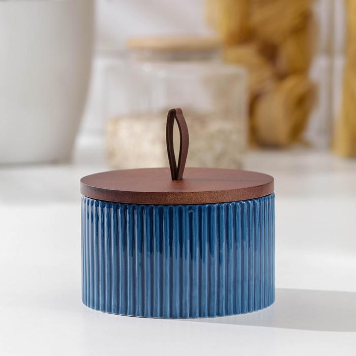 Банка для сыпучих продуктов «Дымка», 500 мл, 12×8 см, цвет синий
Банка для сыпучих продуктов «Дымка», 500 мл, 12×8 см, цвет синий