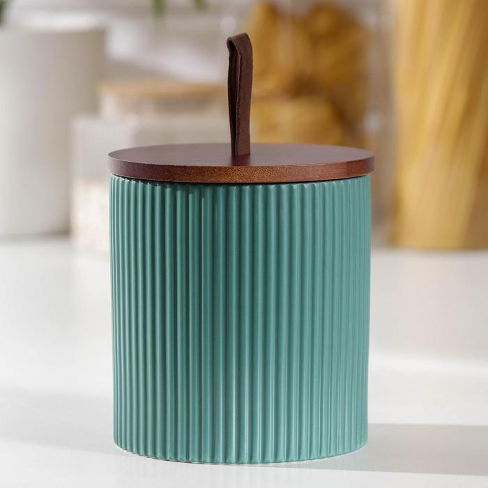 Банка для сыпучих продуктов «Дымка», 950 мл, 12×12 см, цвет зелёный
Банка для сыпучих продуктов «Дымка», 950 мл, 12×12 см, цвет зелёный