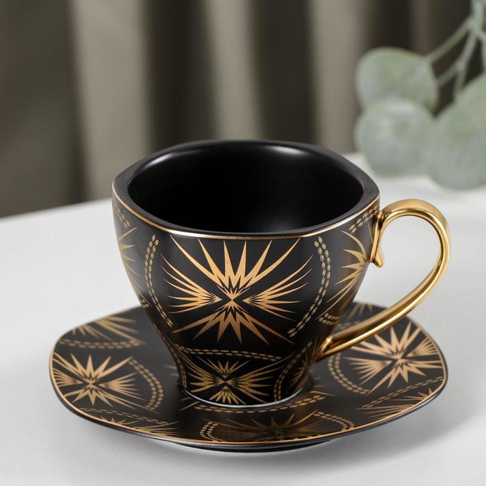 Чайная пара Gold, чашка 250 мл, блюдце d=14,5 см
Чайная пара Gold, чашка 250 мл, блюдце d=14,5 см