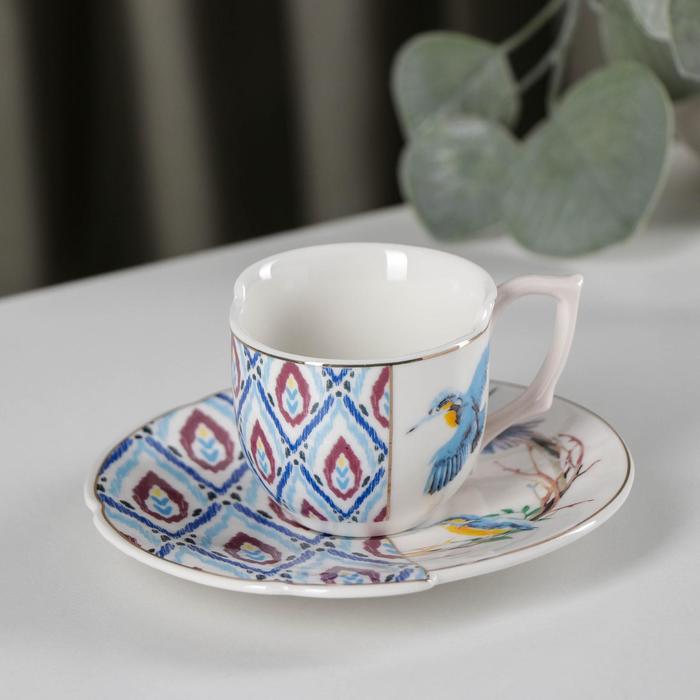 Кофейная пара «Дабл», чашка 90 мл, блюдце d=12,8 см
Кофейная пара «Дабл», чашка 90 мл, блюдце d=12,8 см