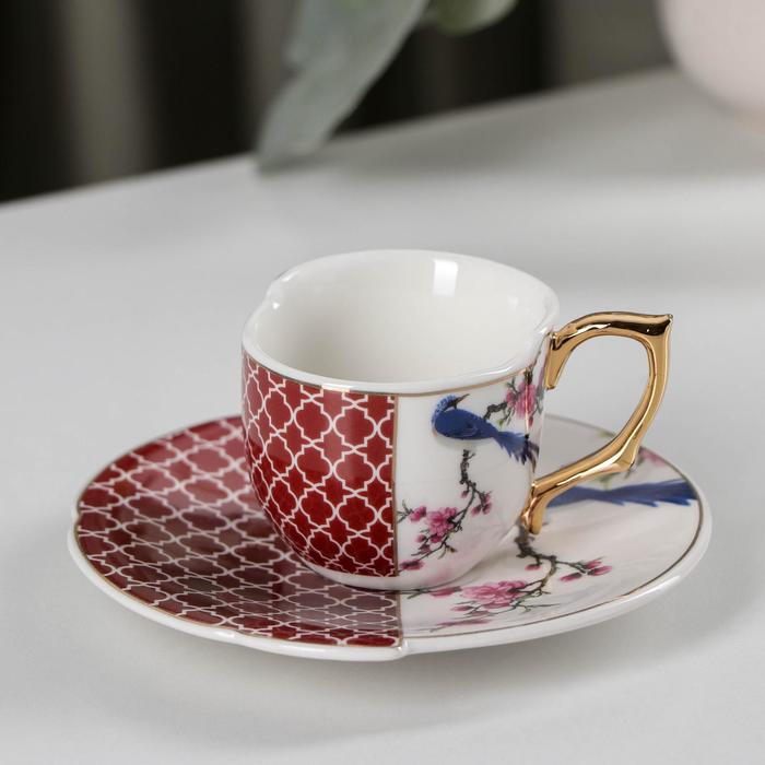 Кофейная пара «Дабл», чашка 90 мл, блюдце d=12,8 см
Кофейная пара «Дабл», чашка 90 мл, блюдце d=12,8 см