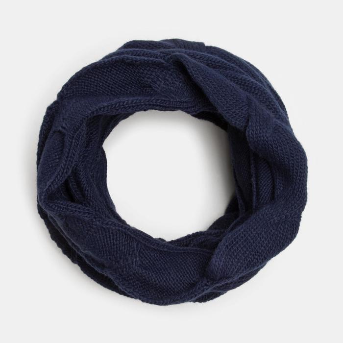 Снуд женский Мими, цвет тёмно-синий, размер 50х30
Снуд женский Мими, цвет тёмно-синий, размер 50х30