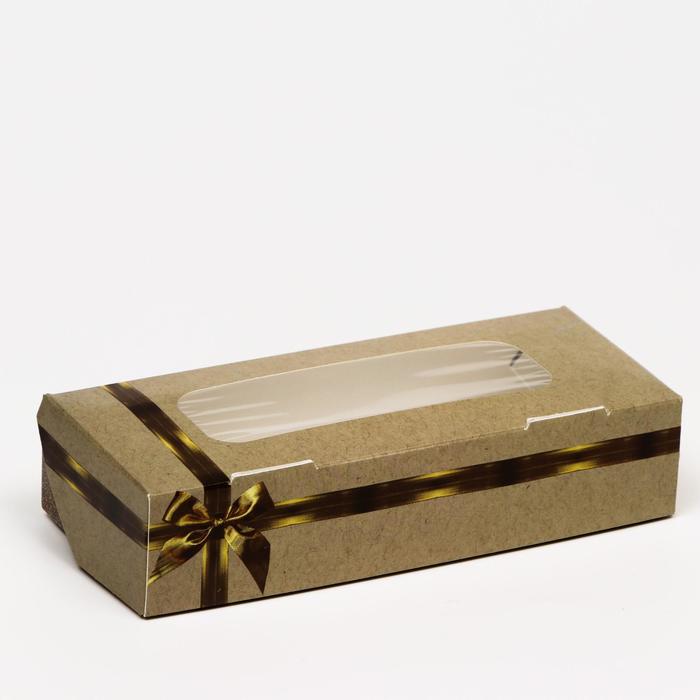 Коробка складная "Подарок", 17 х 7 х 4 см 
Коробка складная "Подарок", 17 х 7 х 4 см