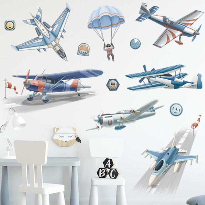 Наклейка пластик интерьерная цветная "Авиация" 30х90 см набор 2 листа
Наклейка пластик интерьерная цветная "Авиация" 30х90 см набор 2 листа