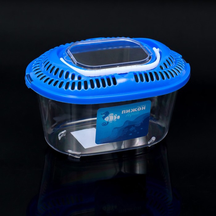 Переноска овальная, 19 х 12,8 х 11,3 см, синий
Переноска овальная, 19 х 12,8 х 11,3 см, синий