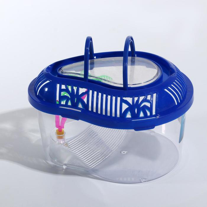 Переноска "Капля", 20,5 х 15,5 х 13,5 см, синий
Переноска "Капля", 20,5 х 15,5 х 13,5 см, синий