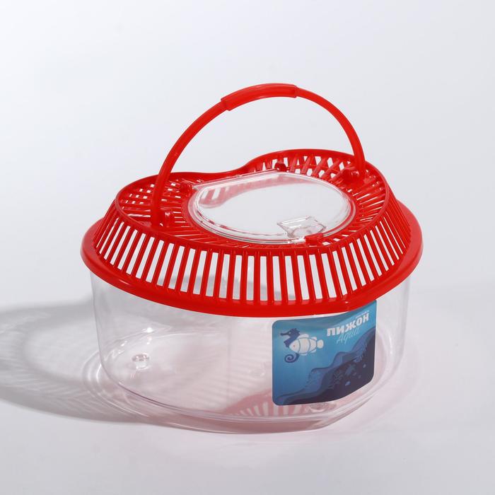 Переноска "Сердце", 19 х 16 х 10,5 см, красный
Переноска "Сердце", 19 х 16 х 10,5 см, красный