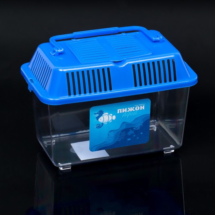 Переноска прямоугольная, 16 х 9,5 х 11 см, синий
Переноска прямоугольная, 16 х 9,5 х 11 см, синий