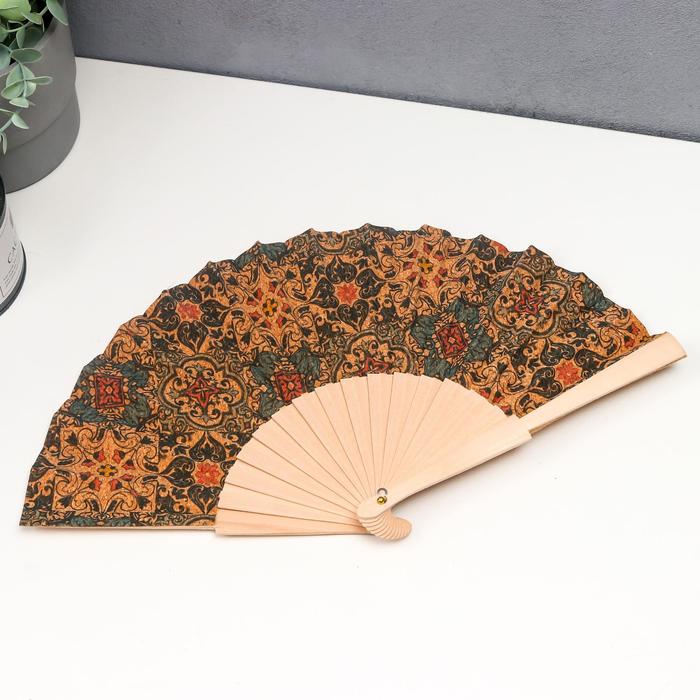 Веер дерево, текстиль "Марроканские узоры" 23 см
Веер дерево, текстиль "Марроканские узоры" 23 см