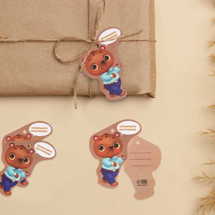 Шильдик на подарок «Солнечного настроения», 5,5 × 7,7 см
Шильдик на подарок «Солнечного настроения», 5,5 × 7,7 см