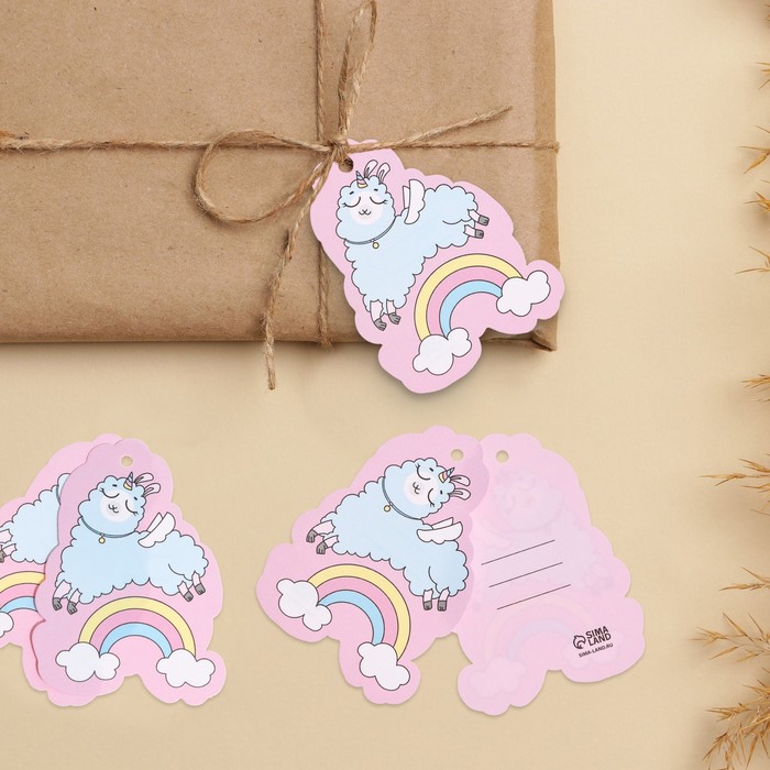 Шильдик на подарок «Лама», 5,6 × 7,2 см
Шильдик на подарок «Лама», 5,6 × 7,2 см