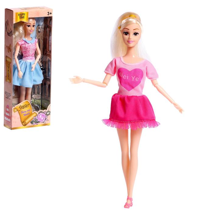 Кукла модная шарнирная «Милашка», МИКС
Кукла модная шарнирная «Милашка», МИКС